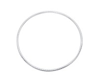 Plain Silver Bracelet BRS-1159